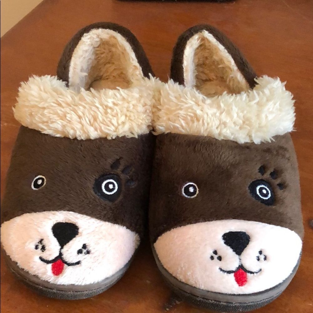 Toddler Bear slippers 🐻 
